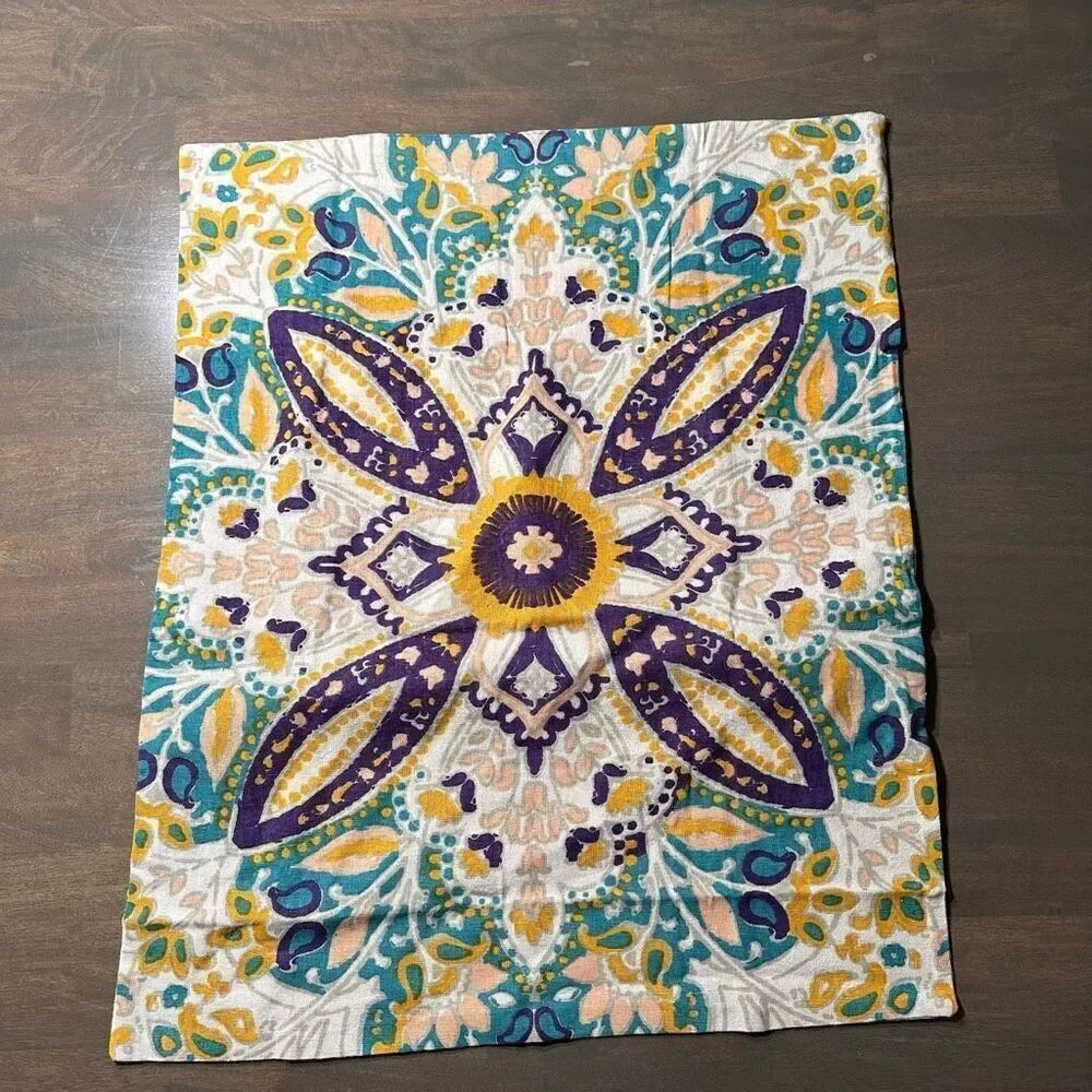 Urban Outfitters Nessa Floral Medallion Sham Set